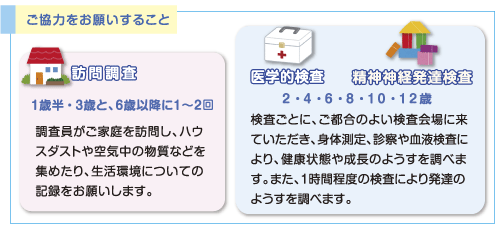 詳細調査でご協力いただくこと